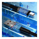 Дата кабель USB 2.0 AM to USB-C 3.0m 100W black Essager (EXC7A-CGC01-P)