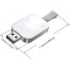 Зарядний пристрій Essager Wireless charger for smart watch USB white (EWXA-YB02-Z)