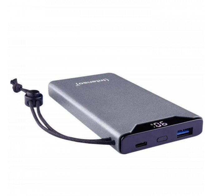 Батарея універсальна Intenso F10000 10000mAh QC3.0 grey (7332034)