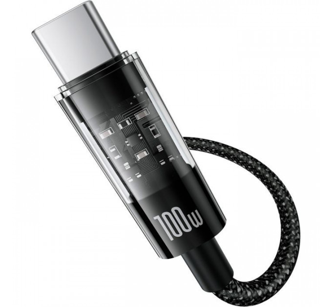 Дата кабель USB-C to USB-C 2.0m 100W (20V\/5A) black Baseus (P10373000111-01)