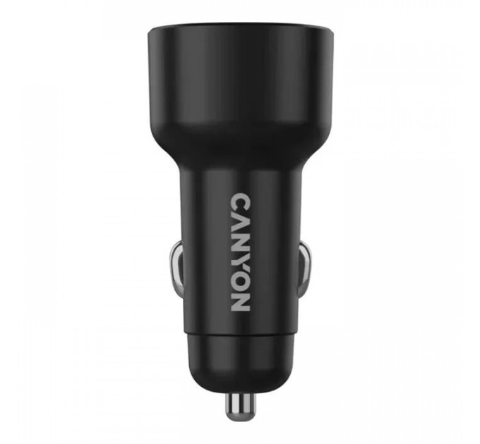 Зарядное устройство для Canyon 1xUSB + 1xUSB-C PD48W black (CNE-CCABR3AC)