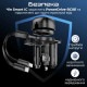 Зарядное устройство Promate 1xUSB-C PD + 1xUSB + cable USB-C\/Lightning max 81W black (powerdrive-rci81)