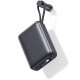 Батарея универсальная SWISSTEN 20000mAh SPACE 22\/5W PD QC w/built-in cables USB-C/LIGHTNING Silver (8595217490598)