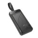 Батарея универсальная HOCO 30000mAh Element PD/20W, QC/22.5W, LED Lamp, Black (J123B/714735)