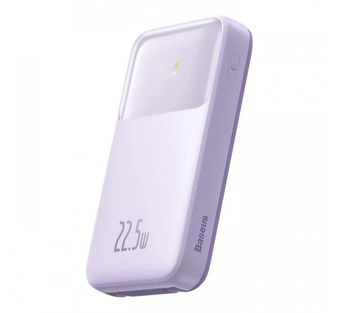 Батарея універсальна Baseus Comet 20000mAh 22.5W PD QC Purple (PPMD020105)