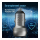 Зарядний пристрій ColorWay USB-C PD35W + USB QC3.0 car adapter (CW-CHA066PD-GR)