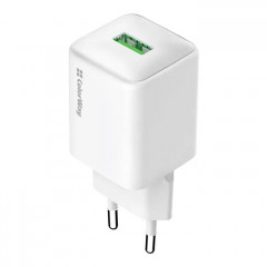 Зарядний пристрій ColorWay USB QC3.0 18W white (CW-CHS063Q-WT)