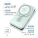Батарея універсальна ColorWay 10 000 mAh PD\/22.5W, 15W MagSafe & Watch Wireless Aquamarine (CW-PB100LPA2MT-WPDD)