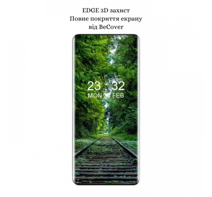 Скло захисне BeCover EDGE Motorola Edge 60 Fusion Black (714770)