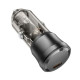 Зарядний пристрій BOROFONE 1xUSB-C PD20W car adapter black (6941991106934)