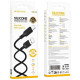 Дата кабель USB 2.0 AM to USB-C 3.0m silicone BX113 black BOROFONE (6941991115554)