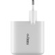 Зарядное устройство для Globex GaN 1xUSB + 1xUSB-C 65W FastPower white (GaN65WAC)