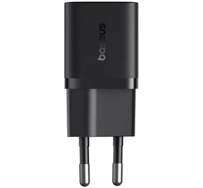 Зарядний пристрій Baseus 1xUSB-C 25W GaN5 black (P10110909113-00)