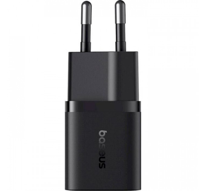 Зарядний пристрій Baseus 1xUSB-C 25W GaN5 black (P10110909113-00)