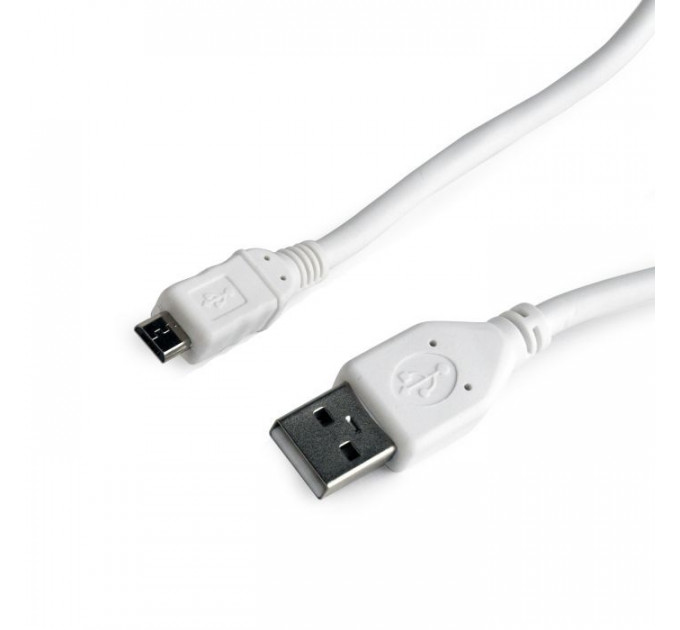 Дата кабель USB 2.0 AM to Micro 5P 1.0m Cablexpert (CCP-mUSB2-AMBM-W-1M)