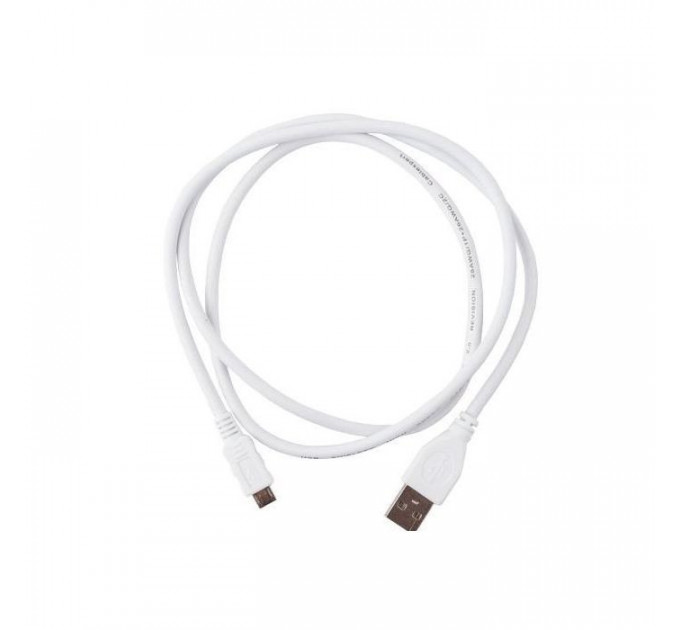Дата кабель USB 2.0 AM to Micro 5P 1.0m Cablexpert (CCP-mUSB2-AMBM-W-1M)