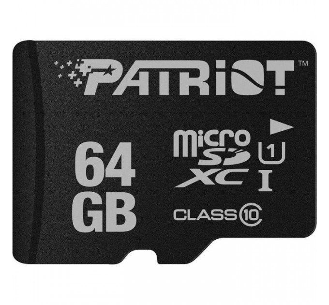Карта пам/'яті Patriot 64GB microSD class10 UHS-1 (PSF64GMCSDXC10)