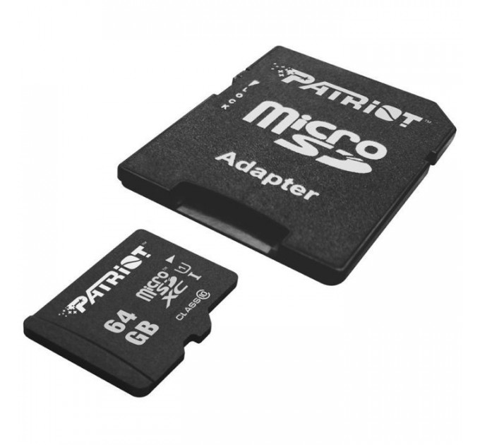 Карта пам/'яті Patriot 64GB microSD class10 UHS-1 (PSF64GMCSDXC10)