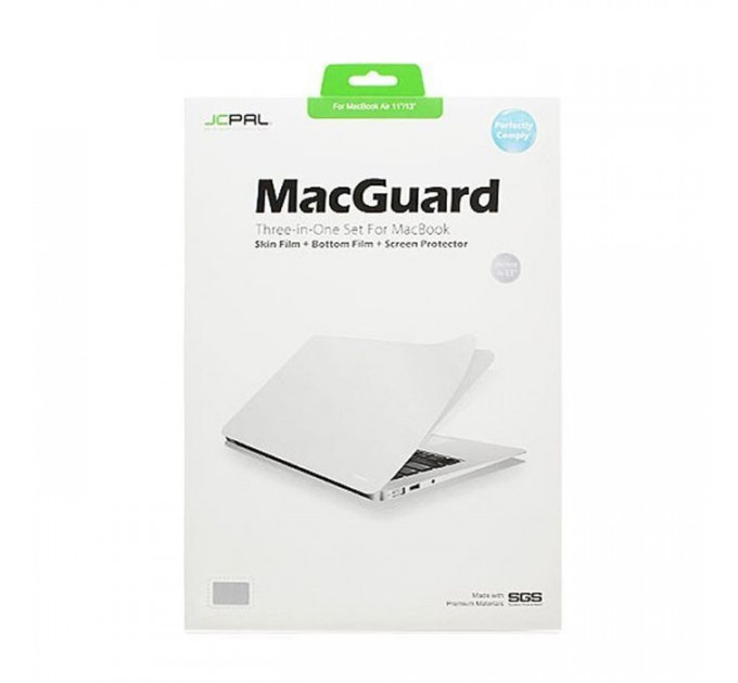 Плівка захисна JCPAL 3 in 1 set для MacBook Air 11 (JCP2043)
