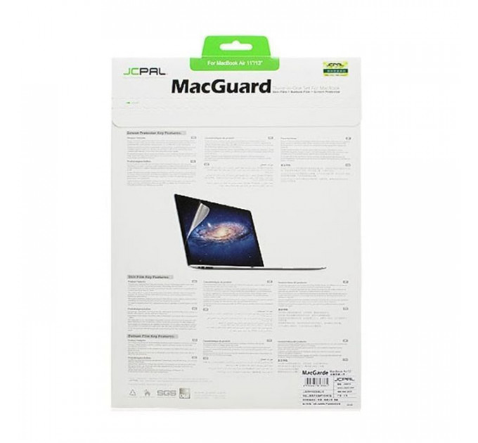 Плівка захисна JCPAL 3 in 1 set для MacBook Air 11 (JCP2043)