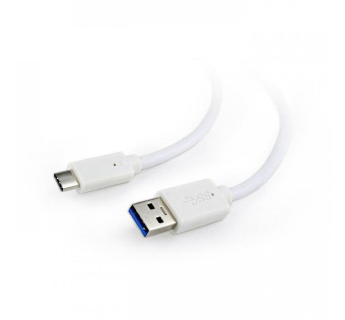 Дата кабель USB 3.0 AM to USB-C 1.8m Cablexpert (CCP-USB3-AMCM-6-W)