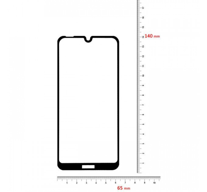 Скло захисне BeCover Nokia 2.2 Black (704076)