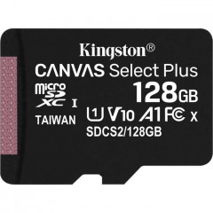 Карта пам/'яті Kingston 128GB microSDXC Class 10 Canvas Select Plus 100R A1 (SDCS2\/128GBSP)