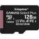 Карта пам/'яті Kingston 128GB microSDXC Class 10 Canvas Select Plus 100R A1 (SDCS2\/128GBSP)