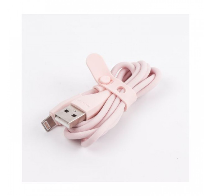 Дата кабель USB 2.0 AM to Lightning 1.0m Maxxter (UB-L-USB-01GP)