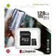 Карта памяти Kingston 128GB micSDXC 10 A1 Canvas Select Plus (SDCS2\/128GB)