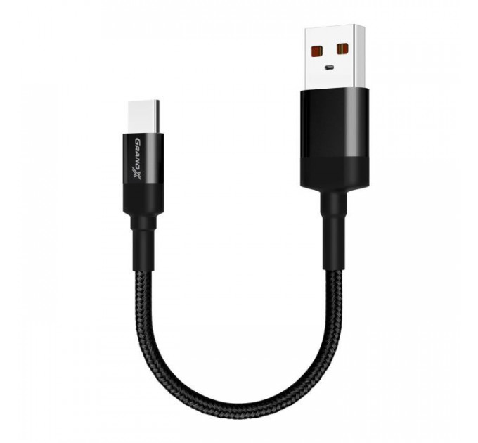 Дата кабель USB 2.0 AM to USB-C 0.2m Grand-X (FM-20C)