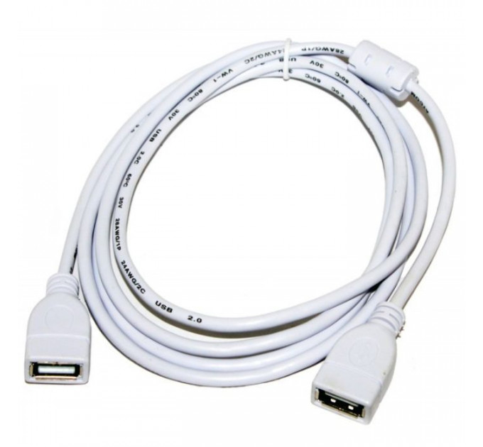 Дата кабель USB 2.0 AF\/AF 1.8m Atcom (15647)
