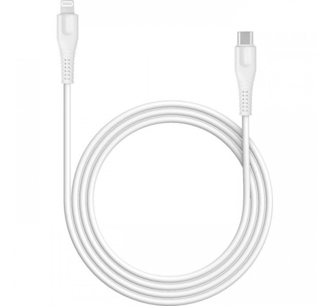 Дата кабель USB-C to Lightning 1.2m MFI White Canyon (CNS-MFIC4W)