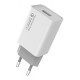 Зарядний пристрій ColorWay 1USB Huawei Super Charge\/Quick Charge 3.0, 4A (20W) (CW-CHS014Q-WT)