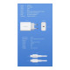 Зарядное устройство для Ugreen CD137 Type-C PD 20W Charger (White) (60450)