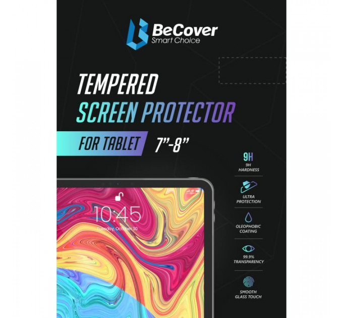Скло захисне BeCover Samsung Galaxy Tab Active 3 SM-T570 \/ SM-T575 \/ SM-T577 (705559)
