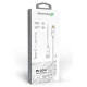 Дата кабеля USB-C to Lightning 1.2m white Grand-X (CL-07)
