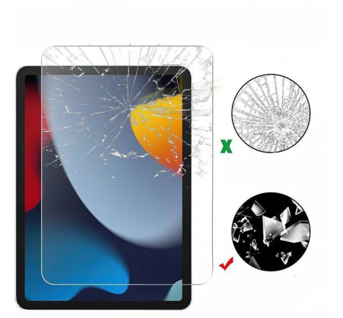 Скло захисне BeCover Apple iPad 10.9\" (2022\/2024)\/iPad (А16) 2025 11\" (708138)