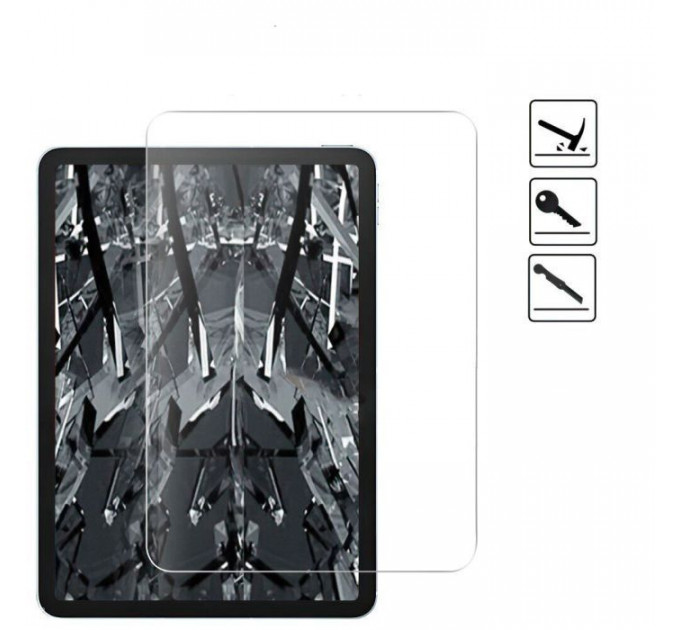 Скло захисне BeCover Apple iPad 10.9\" (2022\/2024)\/iPad (А16) 2025 11\" (708138)