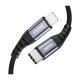 Дата кабеля USB-C to Lightning 1.2m MFI Choetech (IP0039-BK)