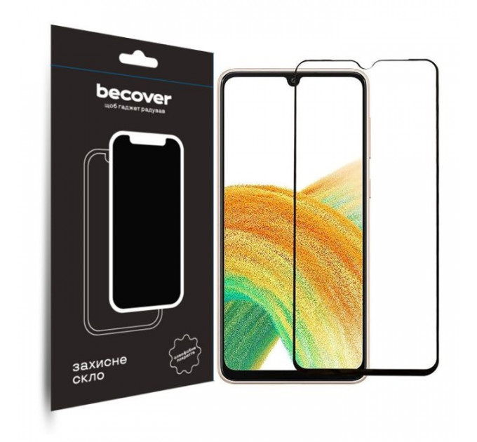 Скло захисне BeCover Samsung Galaxy A34 5G SM-A346 Black (708840) Скло захисне BeCover Samsung Galaxy A34 5G SM-A346 Black (708840)