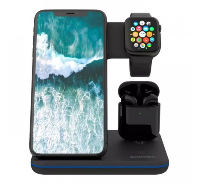 Зарядное устройство для Canyon WS-302 3in1 Wireless (CNS-WCS302B)