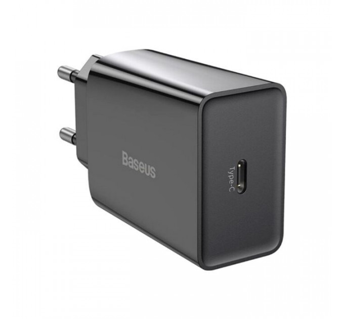 Зарядний пристрій Baseus Speed Mini Quick Charger Black (CCFS-SN01)