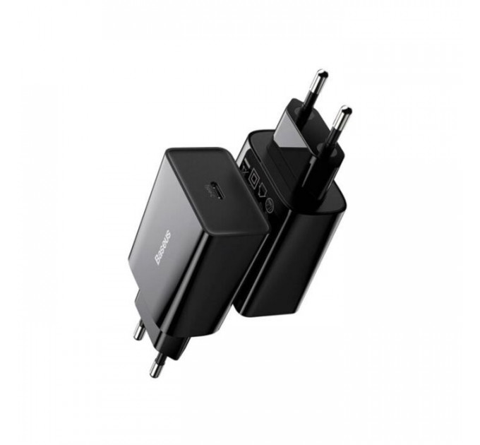Зарядний пристрій Baseus Speed Mini Quick Charger Black (CCFS-SN01)