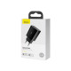 Зарядний пристрій Baseus Speed Mini Quick Charger Black (CCFS-SN01)