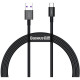 Дата кабель USB 2.0 AM to USB-C 2.0m 3A Black Baseus (CATYS-A01)