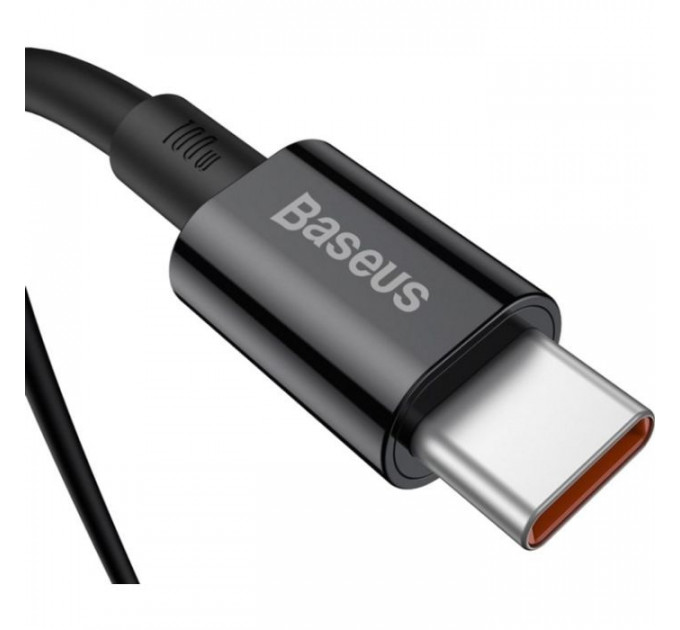 Дата кабель USB-C to USB-C 1.0m 5A Black Baseus (CATYS-B01)