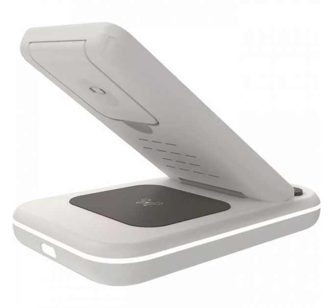 Зарядное устройство для Canyon WS-304 Foldable 3in1 Wireless charger Cosmic Latte (CNS-WCS304CL)