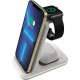 Зарядное устройство для Canyon WS-304 Foldable 3in1 Wireless charger Cosmic Latte (CNS-WCS304CL)