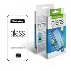 Скло захисне ColorWay 9H FC glue Samsung Galaxy S24 black (CW-GSFGSG921-BK)